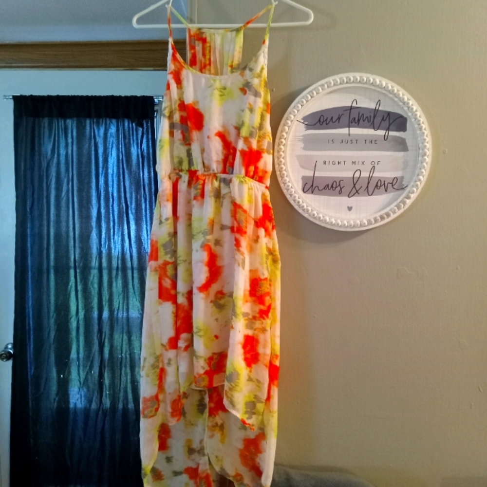 Woman's flower dress